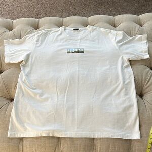 Culumbia kith Cream Graphic Short Sleeve Tee